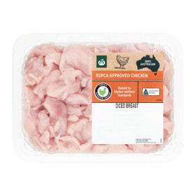 Australian-Fresh-RSPCA-Approved-Chicken-Breast-Diced-1-kg on sale
