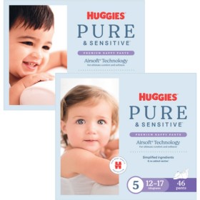 Huggies-Pure-Sensitive-Nappy-Pants-Pk-40-54 on sale