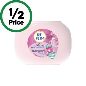 Ar+Fum+5+In+1+Laundry+Capsules+Pk+36