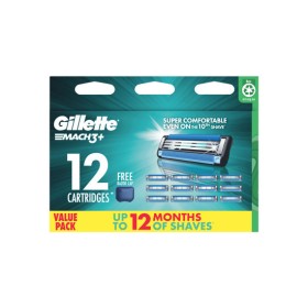 Gillette-Mach-3-Razor-Blades-Pk-12 on sale