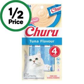 Churu-Puree-Cat-Treats-Pk-4-x-14g on sale