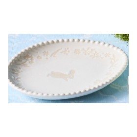 Easter+Ceramic+Egg+Shaped+Plate+%26ndash%3B+Assorted