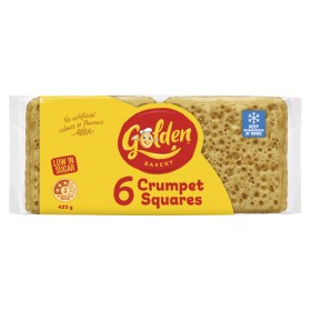 Golden+Crumpet+Squares+425g+Pk+6
