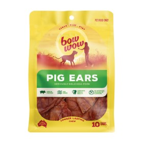 Bow-Wow-Pig-Ears-Pk-10 on sale