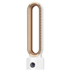 ADVWIN+Bladeless+Tower+Fan+with+Remote%2C+Upgraded+Air+Circulator+Fan+for+24+Speeds+Settings%2C+12+Timer%2C+Quiet+Oscillating+Fan+for+Home+Bedroom%2C+White+%26amp%3B+Gold