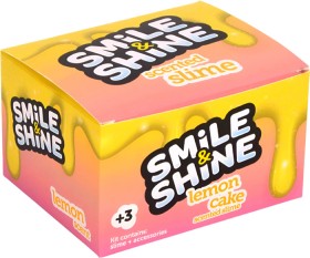 Smile-Shine-Lemon-Cake-Scented-Slime on sale