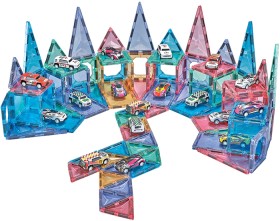 Wondermags+Magnetic+Tiles+Parking+Lot+%28108pcs%29