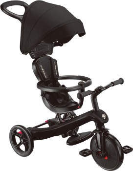 Globber+Explorer+Trike+4-In-1+Black