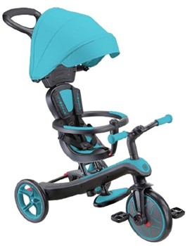 Globber+Explorer+Trike+4-in-1+Teal