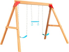 Play+Ridge+Deluxe+Wooden+Swing+Set