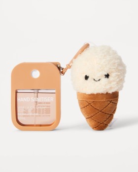 OXX+Bodycare+Hand+Sanitiser+with+Decoration+30ml+-+Vanilla+Ice+Cream+Scented