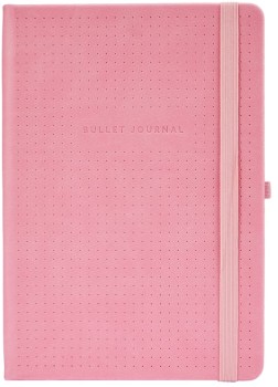 A5+Journal+Bullet+Pink+100gsm+192+Pages