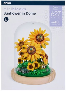 627+Piece+Mini+Blocks+Flower+Series%3A+Sunflower+in+Dome