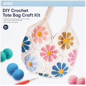 DIY-Crochet-Tote-Bag-Craft-Kit on sale