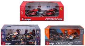 4-Piece-Bburago-143-Formula-Racing-Car-Gift-Pack-Assorted on sale