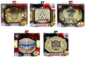 WWE+Championship+Title+Belt+-+Assorted