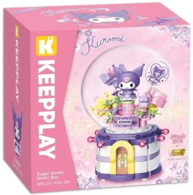 328-Piece-Keepplay-Sanrio-Hello-Kitty-Kuromi-Sugar-Bomb-Music-Box on sale
