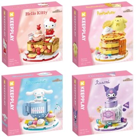 Keepplay+Hello+Kitty+Sanrio+Characters+Food+Party+Series+Playset+-+Assorted