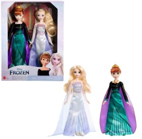 2-Pack-Disney-Frozen-Queen-Anna-and-Elsa-the-Snow-Queen-Dolls on sale