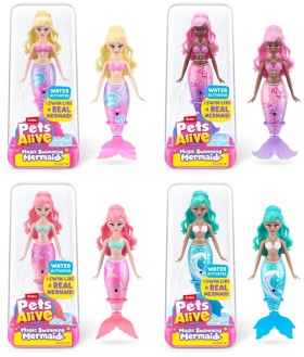 Pets-Alive-Magic-Swimming-Mermaid-by-ZURU-Assorted on sale