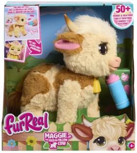 FurReal-Maggie-the-Feed-and-Follow-Cow-Plush-Toy on sale