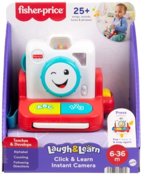 Fisher-Price+Laugh+and+Learn+Click+and+Learn+Instant+Camera