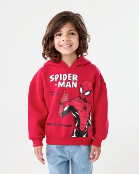 Spider-Man+License+Oversized+Print+Hoodie