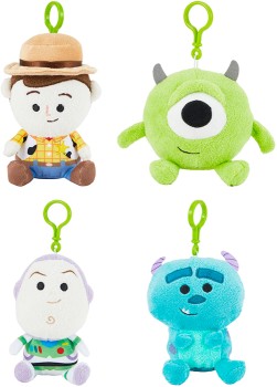 Disney-Pixar-Clip-On-Plush-Assorted on sale