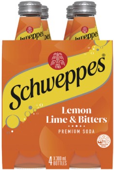 Schweppes-Mixers-Soft-Drink-or-Mineral-Water-4x300mL on sale