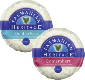 Tasmanian-Heritage-Double-Cream-Brie-or-Camembert-200g on sale