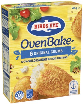 Birds-Eye-Oven-Bake-Fish-Fillets-425g on sale