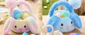Plush-Bunny-Basket on sale