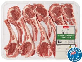 Coles-Australian-Lamb-Cutlets on sale