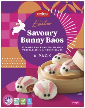 Coles+Easter+Savoury+Bunny+Baos+6+Pack+240g