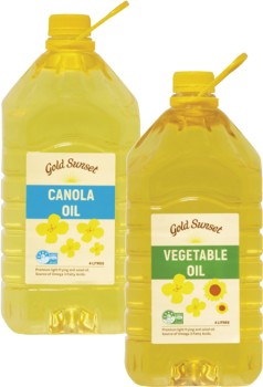 Gold-Sunset-Vegetable-or-Canola-Oil-4-Litre on sale