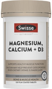 Swisse+Ultiboost+Magnesium%2C+Calcium+%2B+D3+Tablets+120+Pack