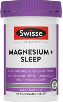 Swisse+Ultiboost+Magnesium+%2B+Sleep+Tablets+100+Pack