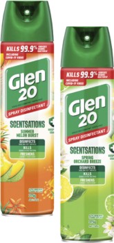Glen-20-Scentsations-Disinfectant-Spray-375g on sale
