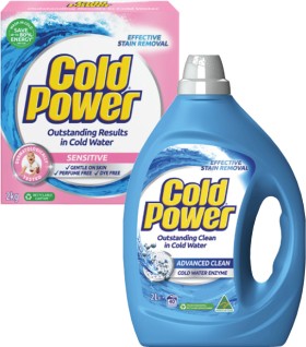 Cold-Power-Laundry-Liquid-2-Litre-or-Powder-2kg on sale