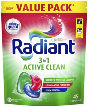 Radiant+Laundry+Capsules+45+Pack
