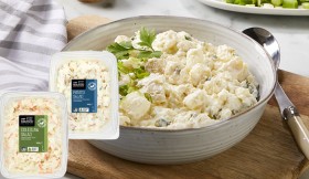 Coles-Kitchen-Coleslaw-or-Potato-Salad-800g on sale
