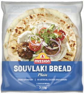 Mission+Souvlaki+Bread+320g