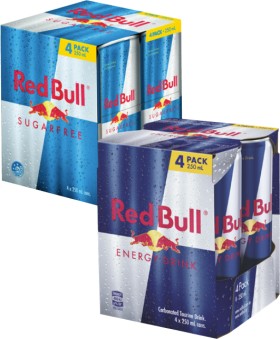 Red-Bull-Energy-Drink-4x250mL on sale
