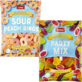 Coles-Lollies-150g on sale