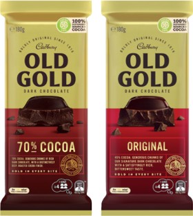 Cadbury-Old-Gold-Block-Chocolate-170g-180g on sale