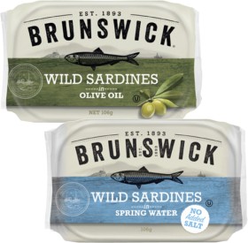 Brunswick-Sardines-106g on sale