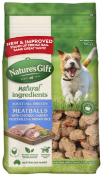 Nature%26%23039%3Bs+Gift+Meatballs+Dog+Food+700g
