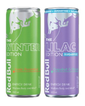NEW-Red-Bull-The-Winter-or-Lilac-Edition-Energy-Drink-250mL on sale