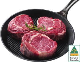 Australian-Beef-Scotch-Fillet-Steak on sale