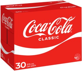 CocaCola-30x375mL-Selected-Varieties on sale